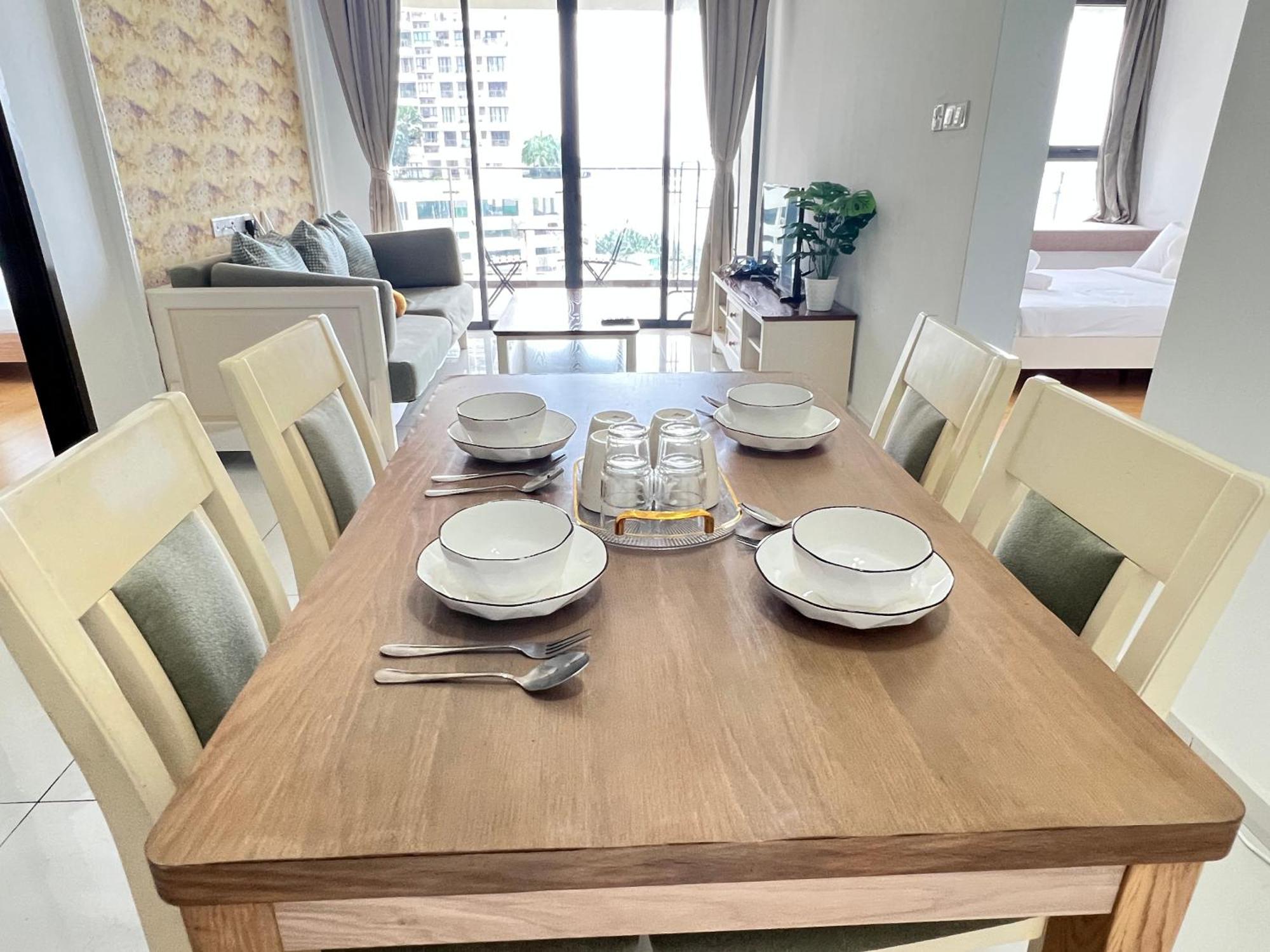 Dangabay 2r2b Seaview 4pax - By Wehome Pangsapuri Johor Bahru